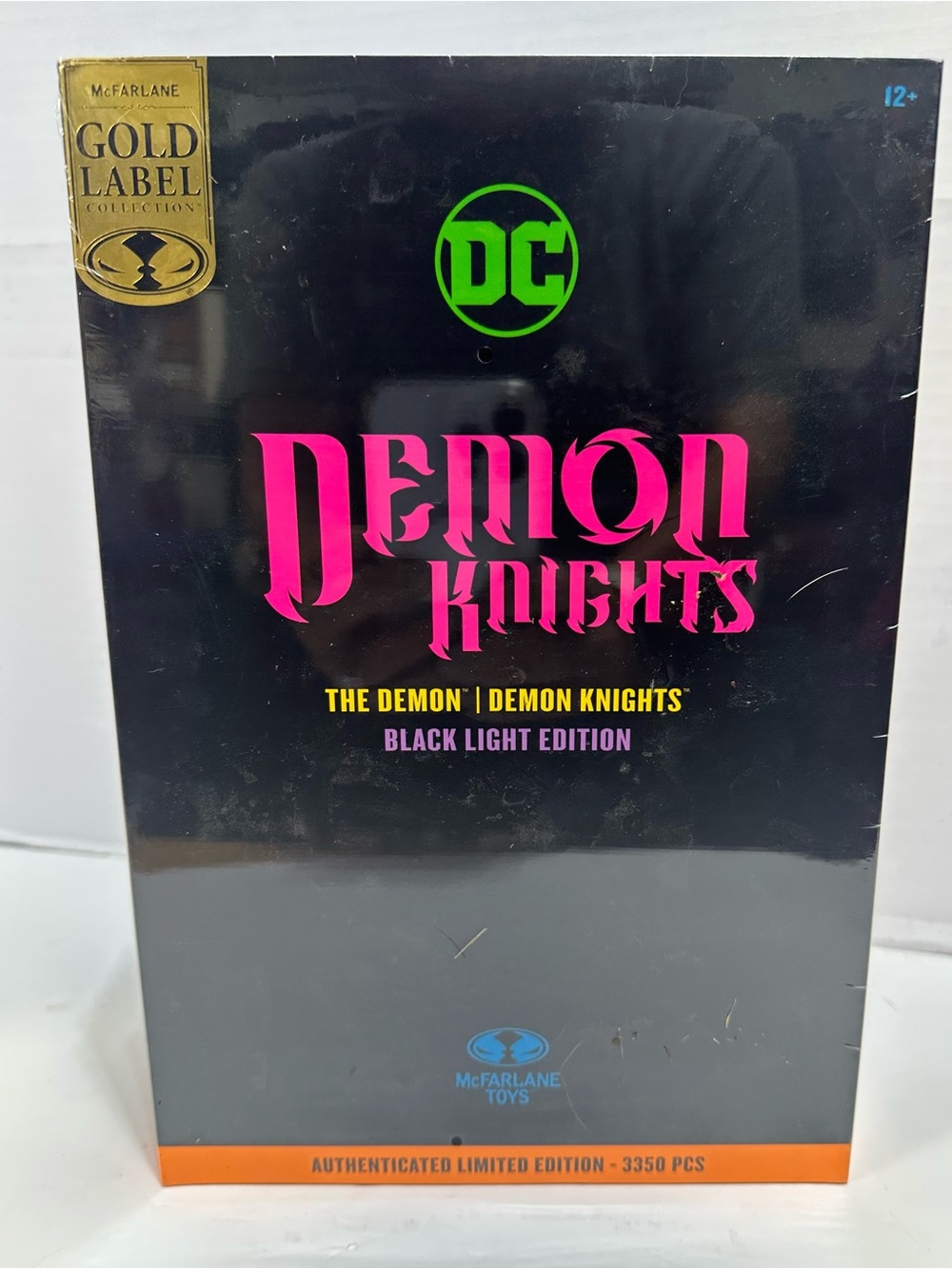 McFarlane DC Multiverse Action Figure The Demon Knights Black Light Edition NEW